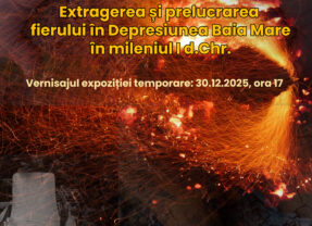 Expoziția temporară „Extracţia şi prelucrarea fierului în Depresiunea Baia Mare în mileniul I d. Chr.”