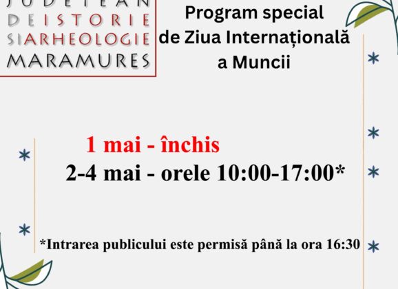 Program special de Ziua Internațională a Muncii